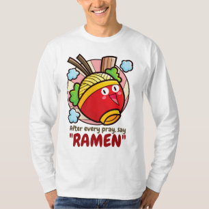 T-shirt "Ramen" personnalisable après la prière