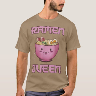 T-shirt Ramen Queen Kawaii Ramen Bowl Kawaii Anime Japanes