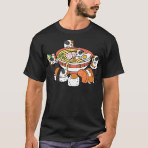 T-shirt Ramen Sushi Guinea Pig Pet Premium