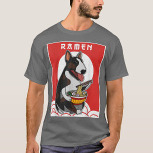 T-shirt Ramen Terrier nouilles de chien Cuisine japonaise1