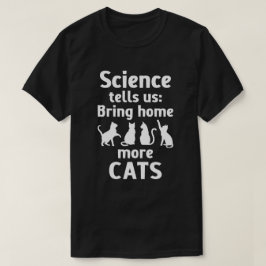 T-shirt Ramenez chez vous plus de chats