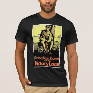 T-shirt Ramenez-le chez lui avec le prêt de la victoire