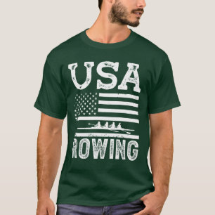 T-shirt Ramer usa sports de rowing kayak canoe sports naut