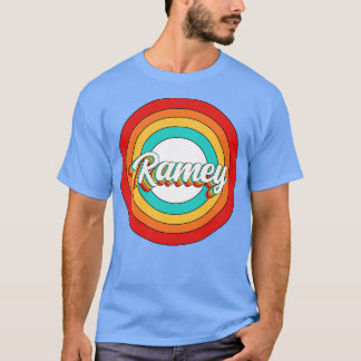 T-shirt Ramey Nom Chemise Vintage Ramey Cercle