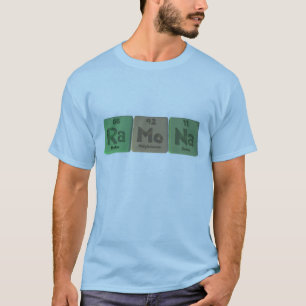 T-shirt Ramona en tant que sodium de molybdène de radium