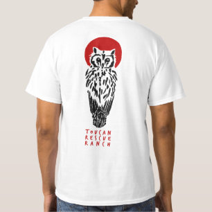 T-shirt Ranch de délivrance de toucan de Muffe et de