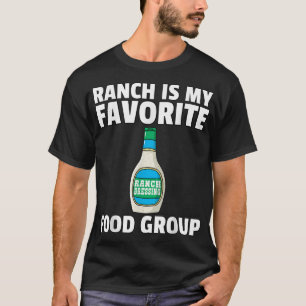 T-shirt Ranch Dressing Fundy Conditionnement Sauce