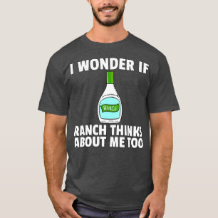 T-shirt Ranch Dressing Gift Funny Conditionnement Sauce