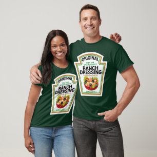 T-shirt Ranch Green Salade Groupe Dressing