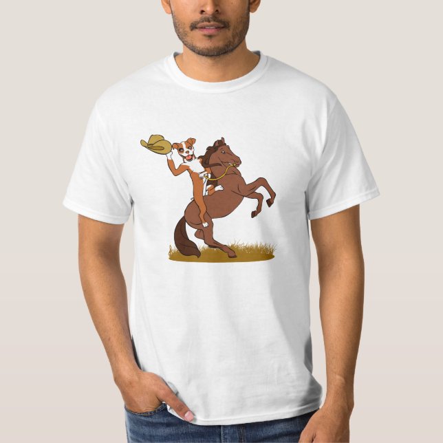 T-shirt ranch pour chiens (Devant)