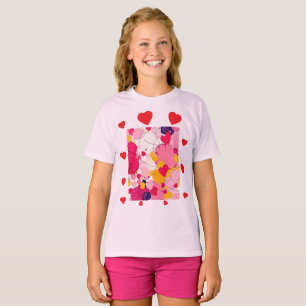 T-shirt "Random Love Thoughts" - Abstrait coloré