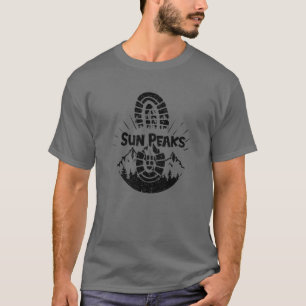 T-shirt Randonnée À Sun Peaks Vacances Ski