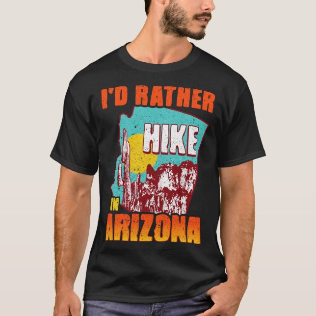 T-shirt Randonnée Arizona Sedona Grand Canyon Vêtements Po (Devant)