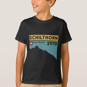 T-shirt Randonnée au mont Schilthorn Piz Gloria Escalade s