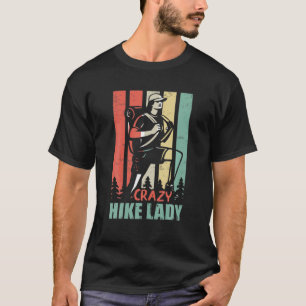 T-shirt Randonnée Camping Lover Mountain Funny Avent Vinta