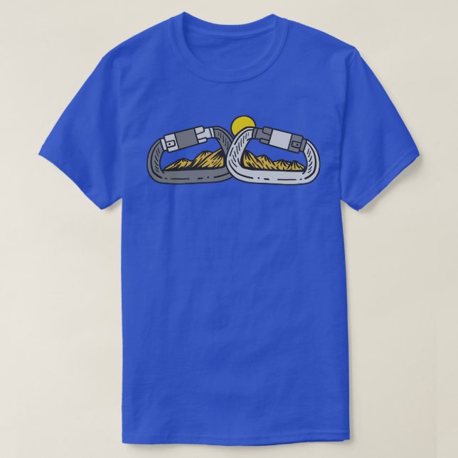 T-shirt Randonnée Carabiner (Design devant)