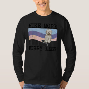 T-shirt Randonnée Coton De Tulear S'inquiéter Moins Graphi