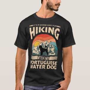 T-shirt Randonnée de chien d'eau portugais
