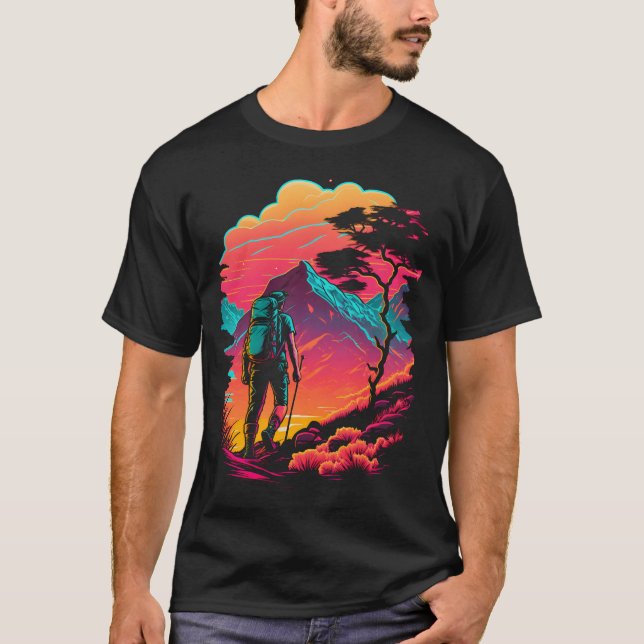 T-shirt Randonnée de montagne (Devant)