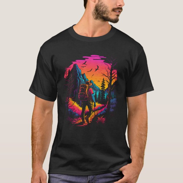 T-shirt Randonnée de montagne (Devant)