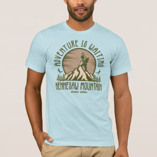 T-shirt Randonnée de montagne Retro Kennesaw