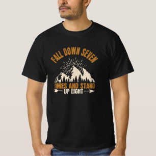 T-shirt Randonnée - Descendre Et Se Lever