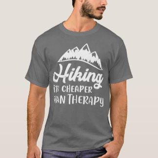 T-shirt Randonnée Est Ma Thérapie Randonnée cadeau Premium