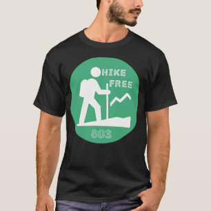 T-shirt Randonnée gratuite 603 New Hampshire Live Free or