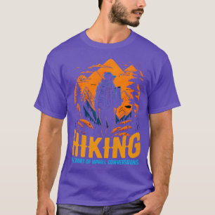 T-shirt Randonnée Le sport des conversations ascendantes D