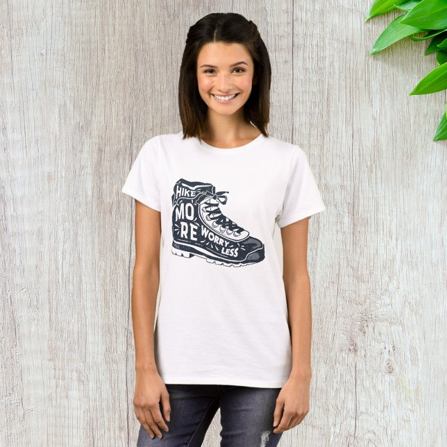 T-shirt Randonnée Plus Inquiète Moins (Créateur téléchargé)