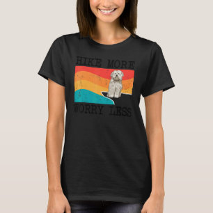 T-shirt Randonnée Plus Inquiète Moins Coton De Tulear Grap