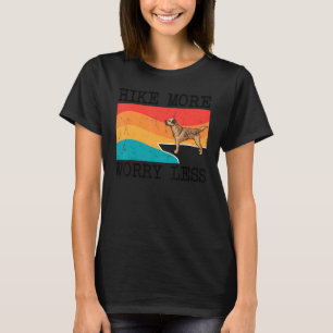 T-shirt Randonnée Plus Inquiète Moins Frontière Terrier Ra