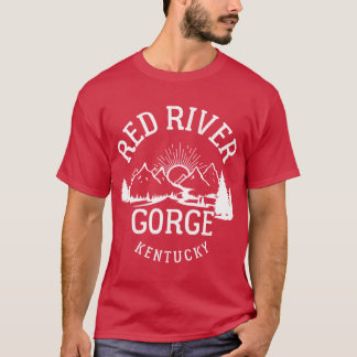 T-shirt Randonnée Red River Gorge Parcs Kentucky Randonnée