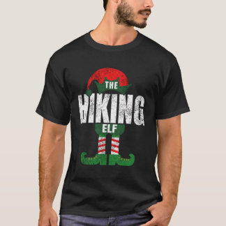 T-shirt Randonnée vintage Costume Elf Correspondant Cadeau