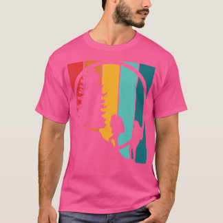 T-shirt Randonnée vintage Randonneurs Sur Rock Retro Sunse