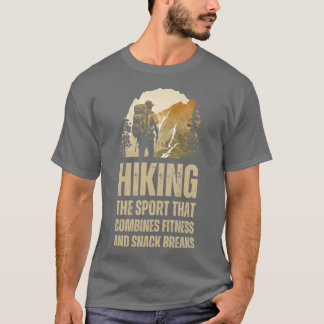 T-shirt RandonnéeLe sport qui combine forme physique et pa