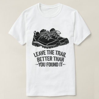 T-shirt Randonnées extérieures Bottes Nature Conservation 