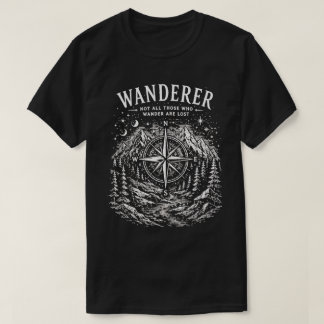 T-shirt Randonneur – Les vagabonds ne sont pas tous perdus
