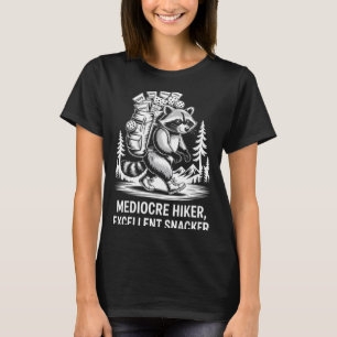T-shirt Randonneur médiocre excellent snackeur drôle raton