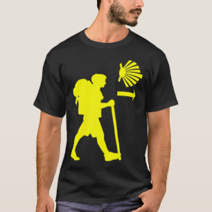 T-shirt Randonneur Pèlerin Chemin De Saint-Jacques De Comp