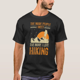 T-shirt Randonneur Randonnée Rétro Sur Rock Retro Sunset M