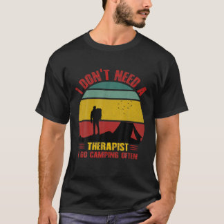 T-shirt Randonneur Randonnée Rétro Sur Rock Retro Sunset M