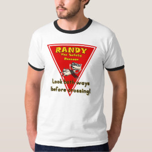 T-shirt Randy le raton laveur de sécurité