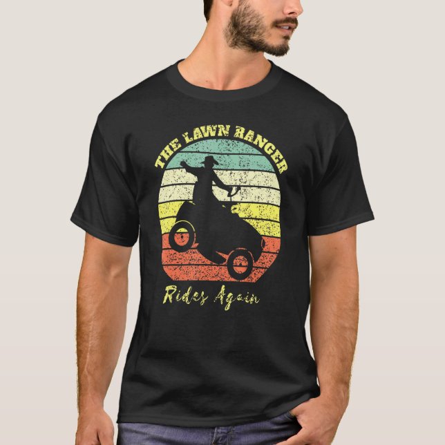T-shirt Ranger De Pelouse Maillot Et Gardien De Pelouse 5 (Devant)
