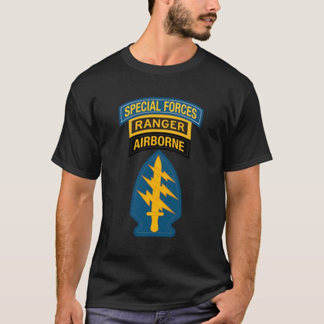 T-shirt Ranger des forces spéciales américaines 15 (Devant)