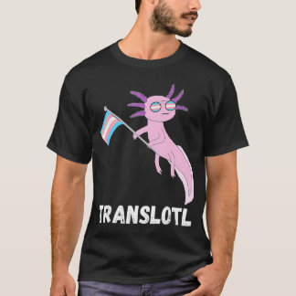 T-shirt Rans Axolotl transexuel mexicain Salamander LGB