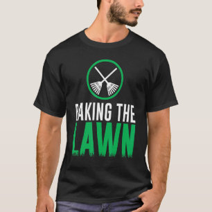 T-shirt Râpage du jardinier de tondeuse à gazon