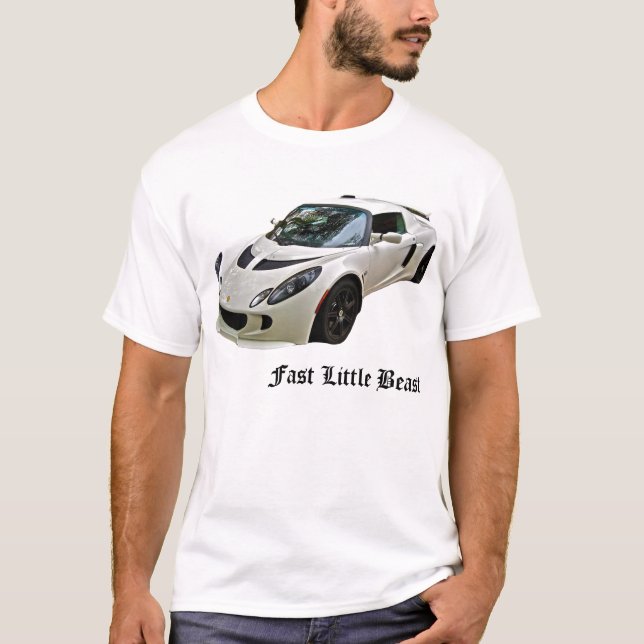 T-shirt rapide de bête de Lotus petit (Devant)