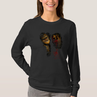 T-shirt Rapide Et Intelligent Dinosaure Vélociraptor Juras
