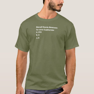 T-shirt Rappeler le quiz